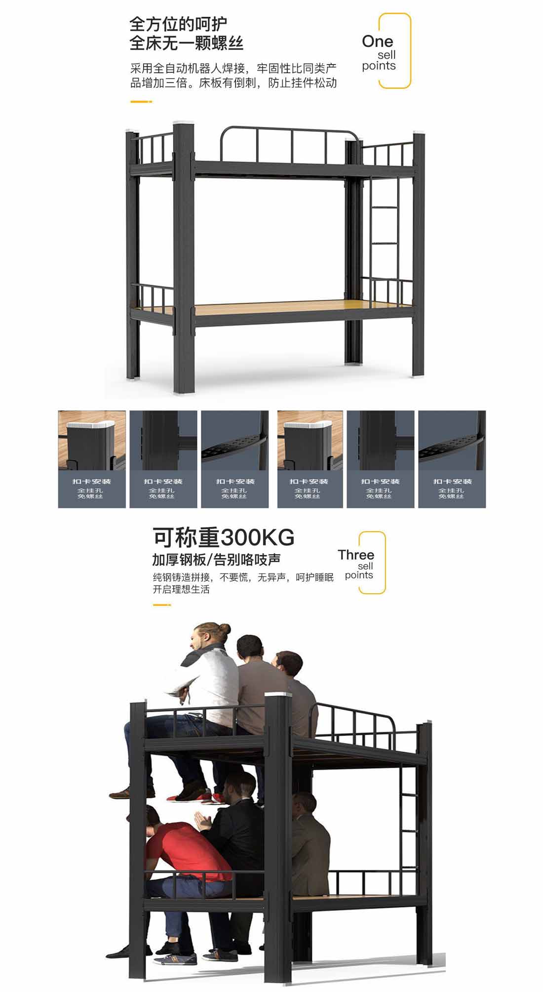 鐵架床宿舍 江西南康鐵架床廠(chǎng)家