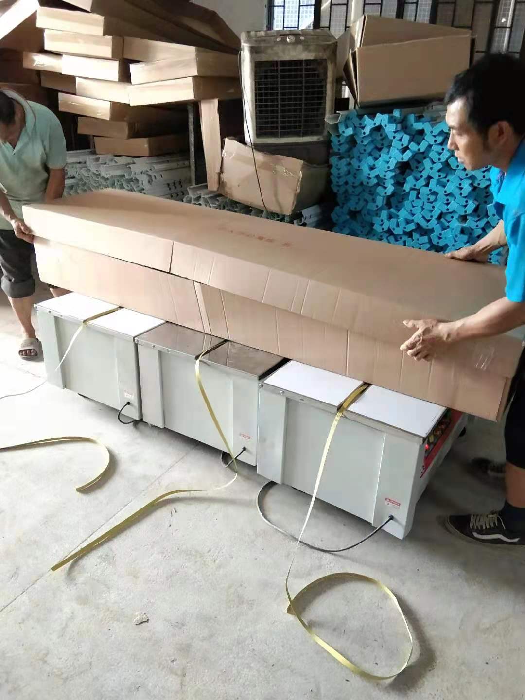 怎樣包裝雙層鐵床出貨？